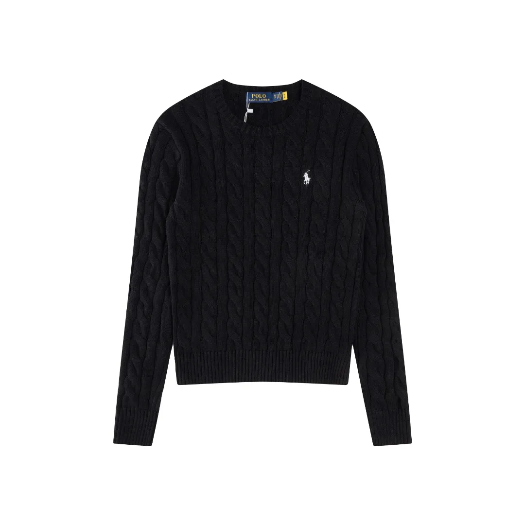 P220 #R91 RALPH LAUREN Ralph Lauren fourteen colors classic small label embroidery round neck pullover cable cardigan sweater men's top, high-density LOGO embroidery on the chest, original customization of tag accessories. Made of pure cotton yarn, pure cotton is skin-friendly and comfortable, small label war horse embroidered twist button round neck sweater 🐎 high quality, follow the blogger to learn how to wear it! Let’s buy a Ralph Lauren cable sweater. It’s a super hard-to-find series after it became popular. It’s hard to find one on the official website. It’s simple and practical to wear, with a lazy and loose feel. The thickened fabric has more texture, feels soft and delicate, and has a loose fit. Whether worn alone or layered, you can wear different styles of fashion with just one piece!   Size：XS S M L Sleeve length: 59/60/61/62/63